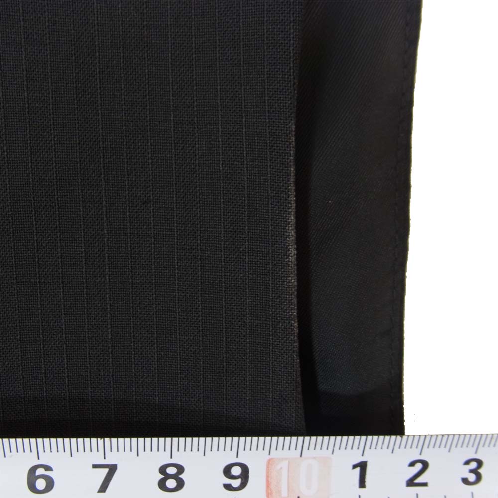 DIOR HOMME ディオールオム 07SS 7E3160080005 エディ期 シャドーストライプ ジレ ベスト ブラック系 44【中古】