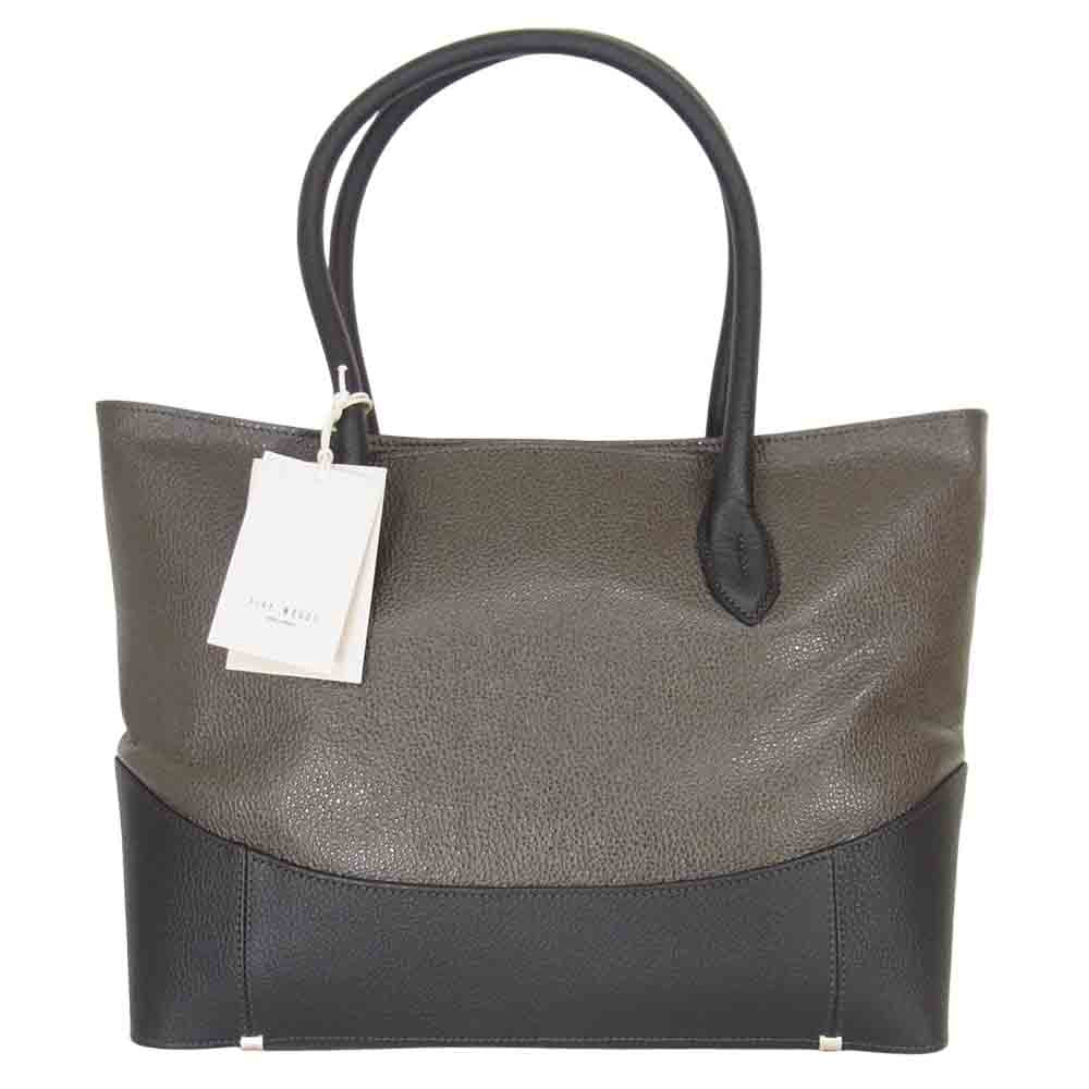 ファイブウッズ 39031 GLAZE グレイズ レザー トート バッグ ブラック系【新古品】【未使用】【中古】