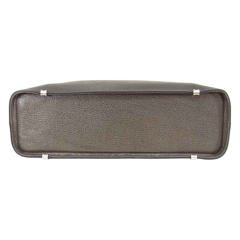 ファイブウッズ 39031 GLAZE グレイズ レザー トート バッグ ブラック系【新古品】【未使用】【中古】