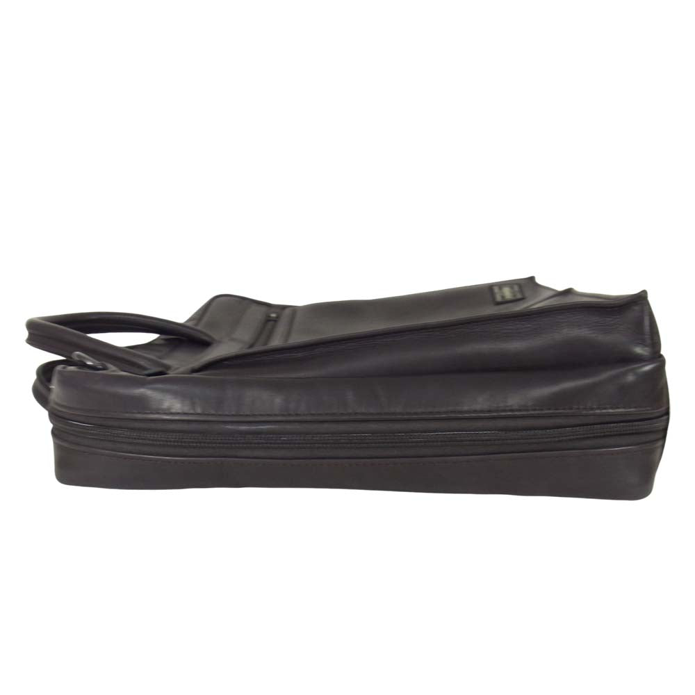 PORTER ポーター AMAZE アメイズ 2way ブリーフケース バッグ ダークブラウン系【美品】【中古】