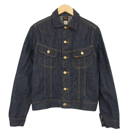 RRL ダブルアールエル 国内正規品 USA製 Lee 101-Jタイプ デニムジャケット インディゴブルー系 S【美品】【中古】