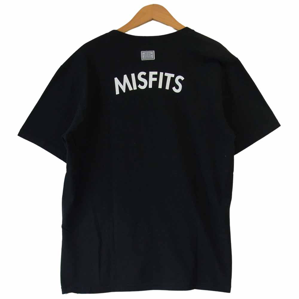 タンタン TTT-633 MISFITS プリント Tシャツ ブラック系 M【極上美品】【中古】