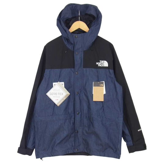 THE NORTH FACE ノースフェイス NP12032 Mountain Light DENIM Jacket マウンテン ライト デニム ジャケット ネイビー系 XL【新古品】【未使用】【中古】