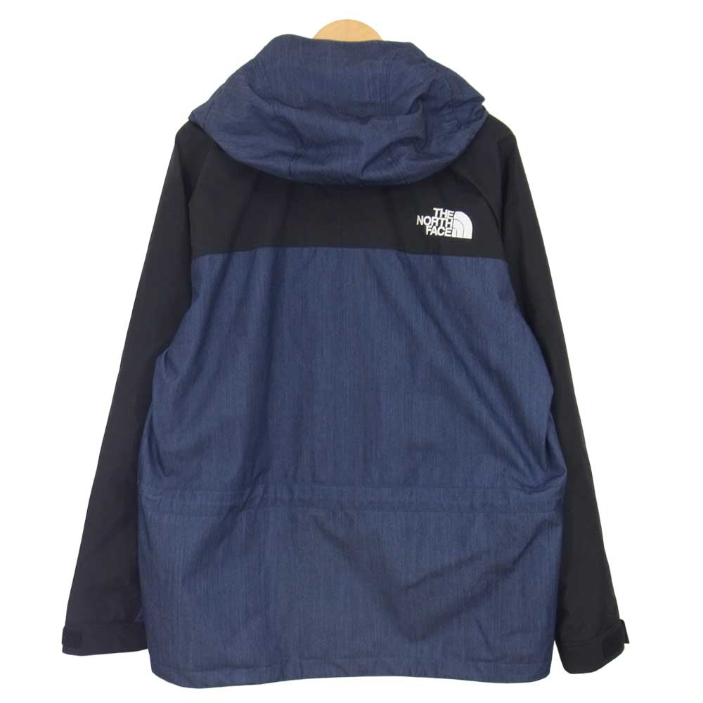 THE NORTH FACE ノースフェイス NP12032 Mountain Light DENIM Jacket マウンテン ライト デニム ジャケット ネイビー系 XL【新古品】【未使用】【中古】