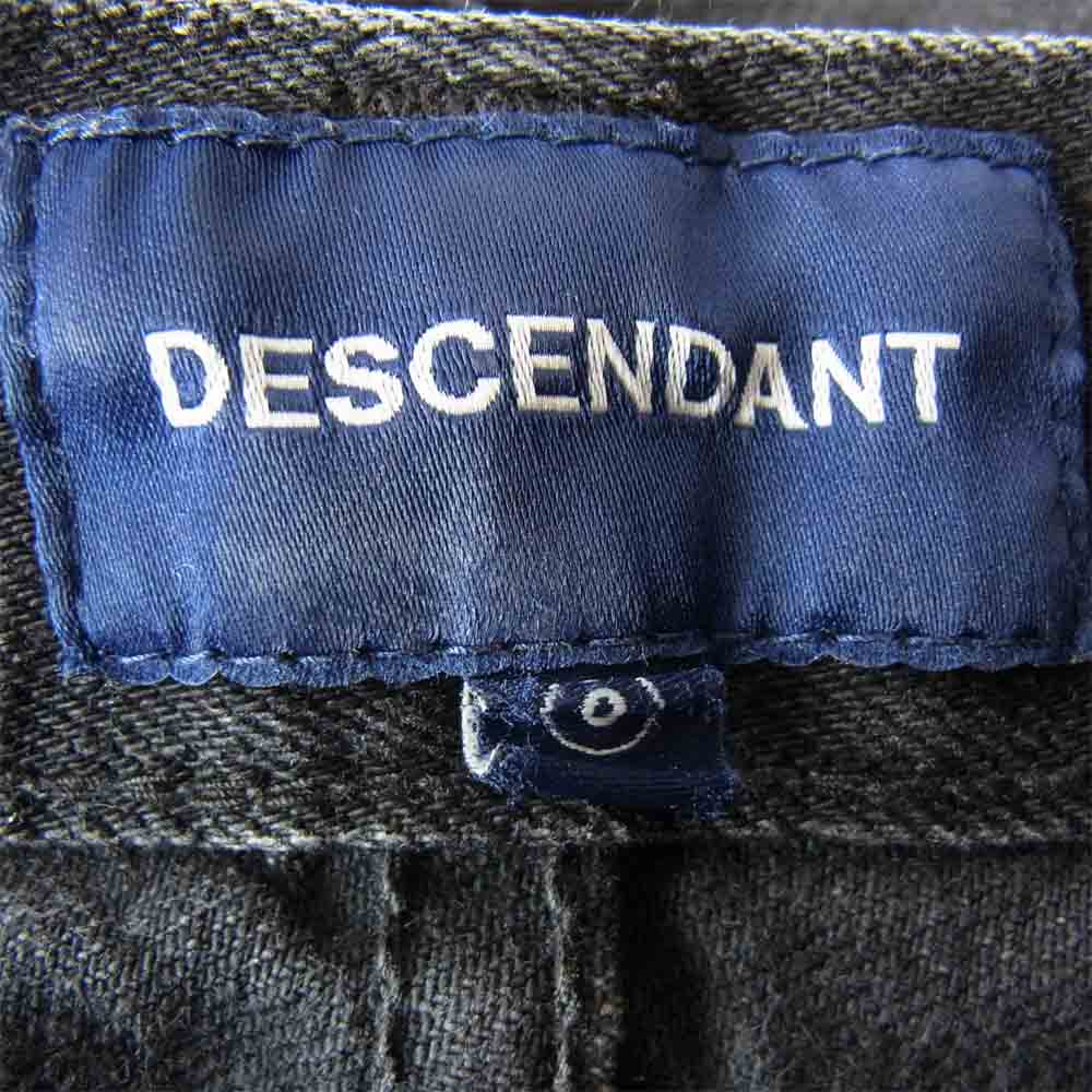 DESCENDANT ディセンダント 19AW 192GWDS-PTM01 DIN-4 JEANS デニムパンツ ブラック系 3【中古】
