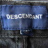 DESCENDANT ディセンダント 19AW 192GWDS-PTM01 DIN-4 JEANS デニムパンツ ブラック系 3【中古】