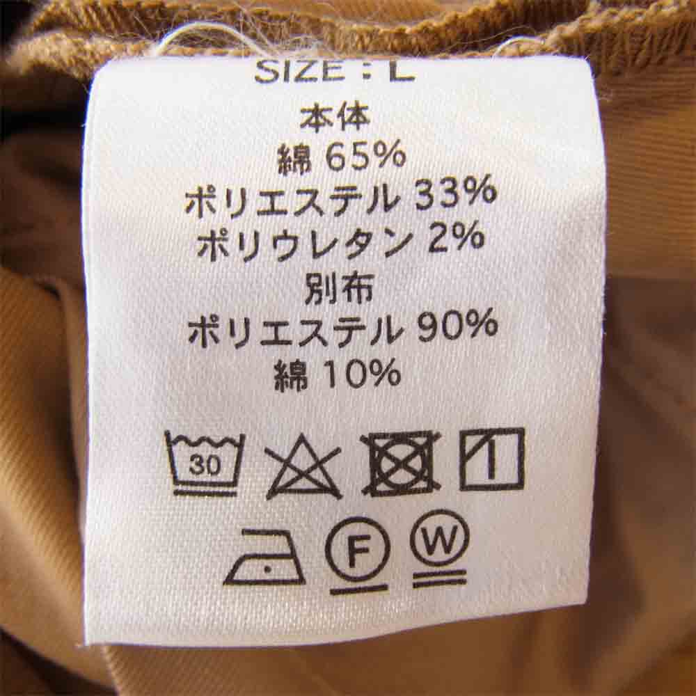 タイトブースプロダクション チノ ワーク パンツ ベージュ系 L【中古】
