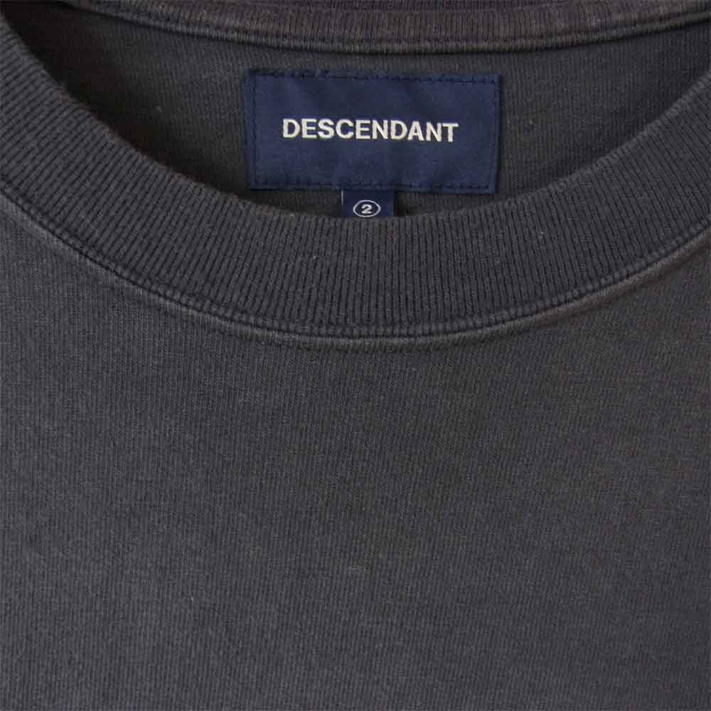 DESCENDANT ディセンダント 20SS 201ATDS-CSM23 CETUS JERSEY LS ケートス ジャージー 長袖 Tシャツ ネイビー系 2【中古】
