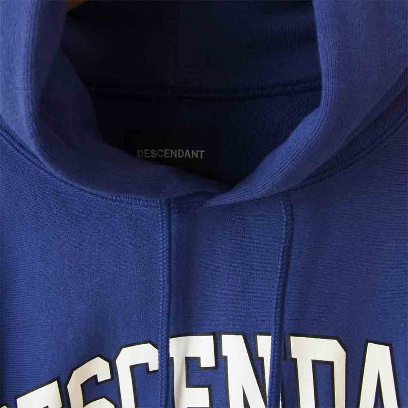 DESCENDANT ディセンダント 18AW 192ATDS-CSM23 CRUSTAR HOODED SWEATSHIRT パープル系 3【新古品】【未使用】【中古】