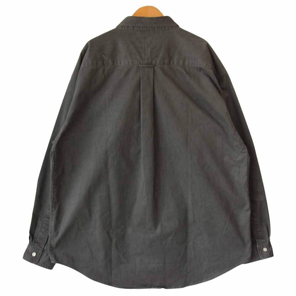 DESCENDANT ディセンダント 19AW 192GWDS-SHM01 KENNEDY'S REG SIZE B.D. LS SHIRT グレー系 3【中古】