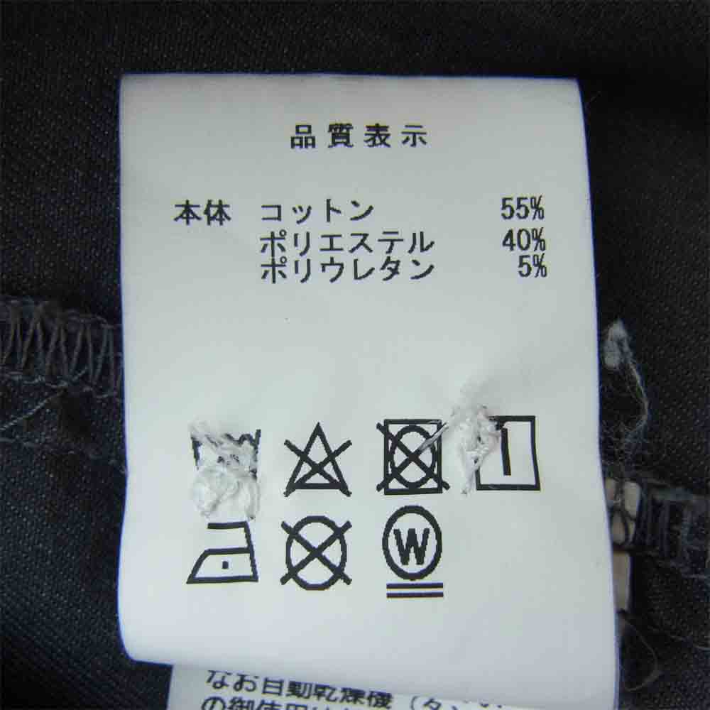 DESCENDANT ディセンダント 19AW 192GWDS-SHM01 KENNEDY'S REG SIZE B.D. LS SHIRT グレー系 3【中古】