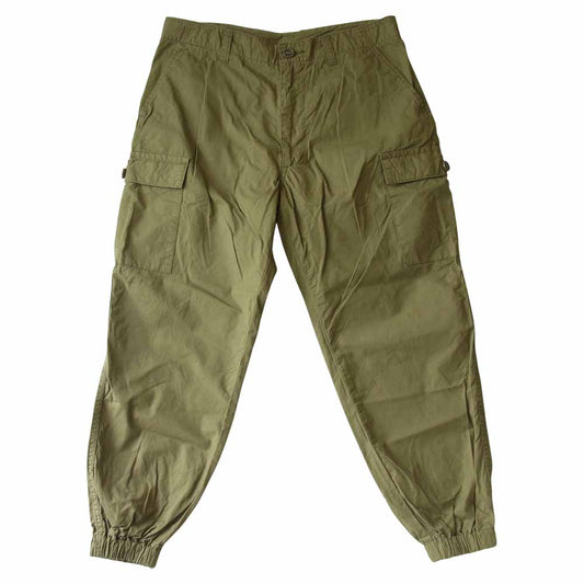 DESCENDANT ディセンダント 19AW 192WVDS-PTM05 CARGO WEATHER TROUSERS カーゴ ウェザー トラウザー パンツ カーキ系 2【中古】