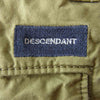 DESCENDANT ディセンダント 19AW 192WVDS-PTM05 CARGO WEATHER TROUSERS カーゴ ウェザー トラウザー パンツ カーキ系 2【中古】