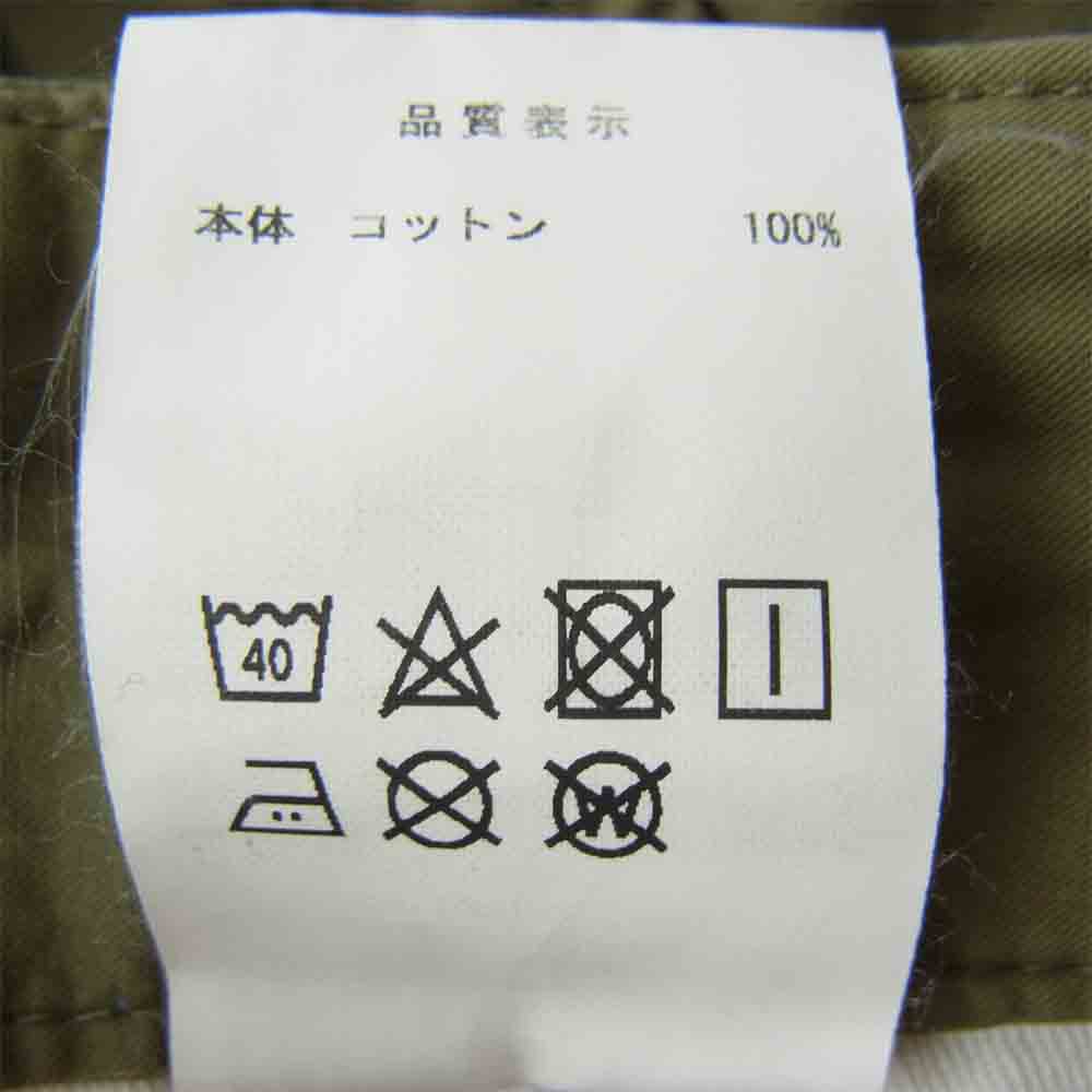 DESCENDANT ディセンダント 19AW 192WVDS-PTM05 CARGO WEATHER TROUSERS カーゴ ウェザー トラウザー パンツ カーキ系 2【中古】