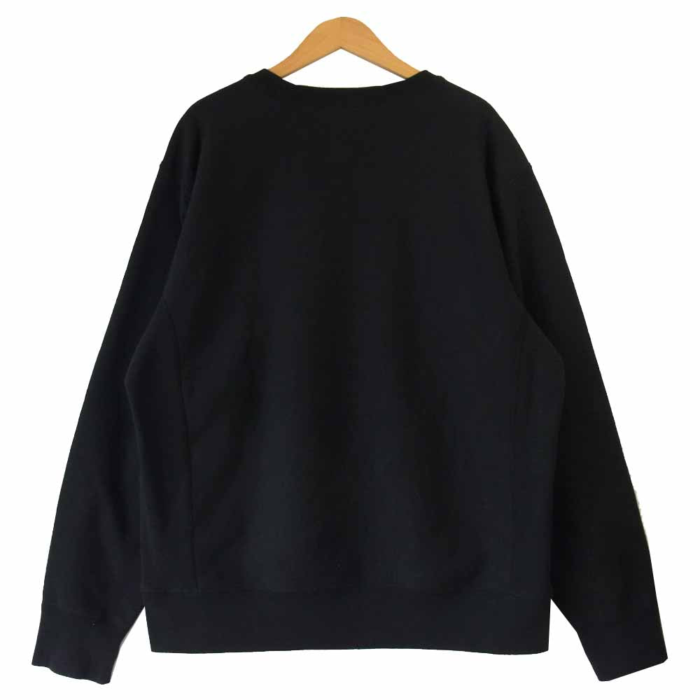 Supreme シュプリーム 18AW Box Logo Crewneck Sweatshirt ボックスロゴ クルーネック スウェット ブラック系 M【中古】