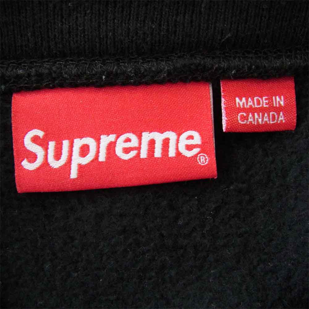 Supreme シュプリーム 18AW Box Logo Crewneck Sweatshirt ボックスロゴ クルーネック スウェット ブラック系 M【中古】