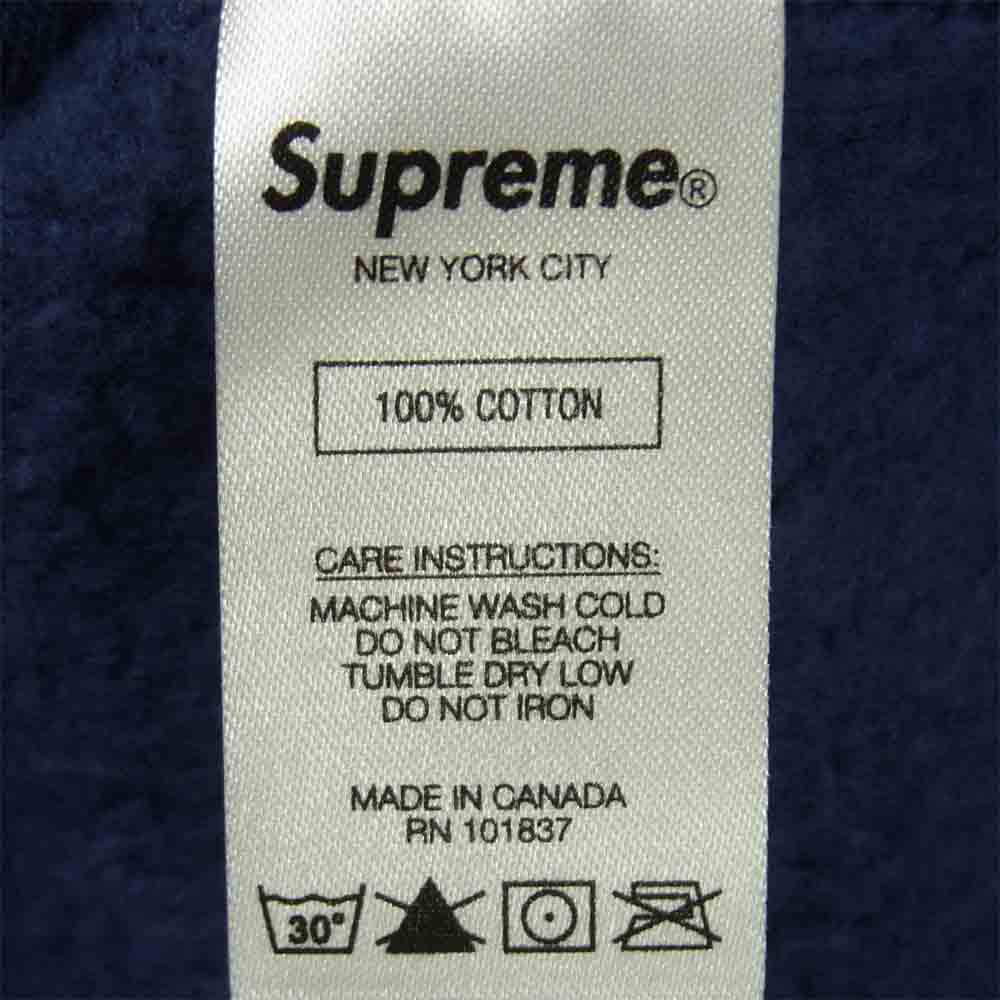 Supreme シュプリーム 21SS KAWS Chalk Logo Hooded Sweatshirt カウズ チョーク ロゴ フーデッド スウェットシャツ ネイビー系 M【新古品】【未使用】【中古】