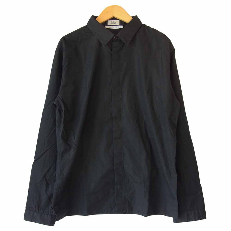 THE RERACS ANCLINI BASIC SHIRTS ベーシック 長袖 シャツ ブラック系【中古】