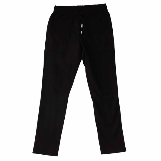 THE RERACS 17FW-REPT-107 STRETCH BAKER PT ストレッチ ベイカー パンツ ブラック系 46【中古】