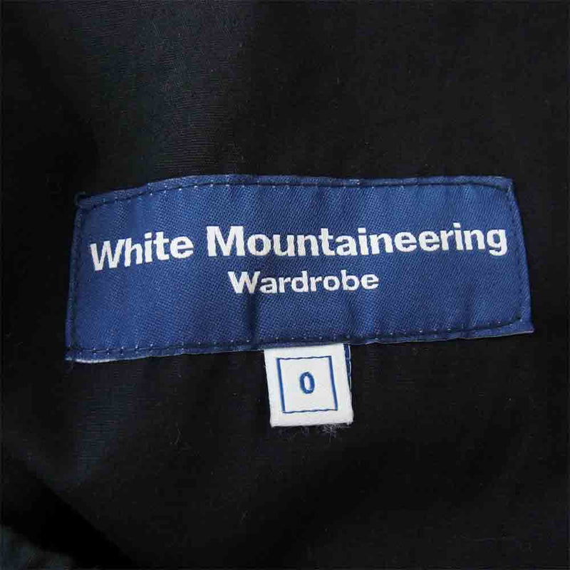 WHITE MOUNTAINEERING ホワイトマウンテニアリング 20SS WR2071403 EASY SHORT PANTS イージー ショート パンツ ブラック系【中古】