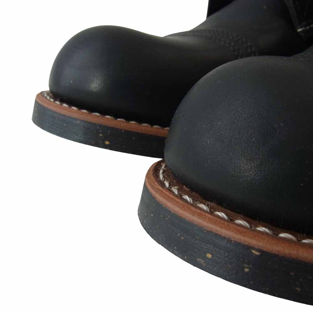 RED WING レッドウィング 8114 IRON RANGE BOOTS アイアンレンジ ワークブーツ ブラック系 29【極上美品】【中古】