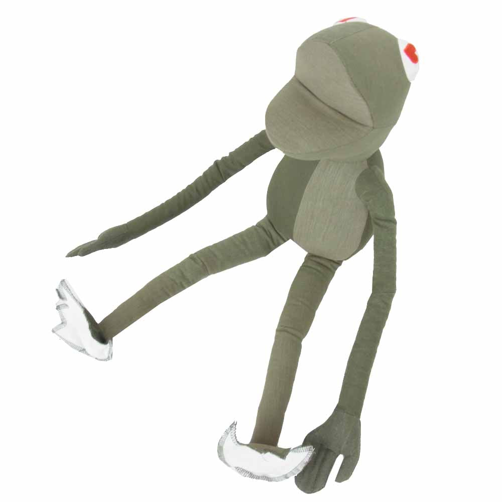 レディメイド RE-CO-KH-00-00-17 FROG MAN フロッグマン ハート ぬいぐるみ カーキ系【新古品】【未使用】【中古】