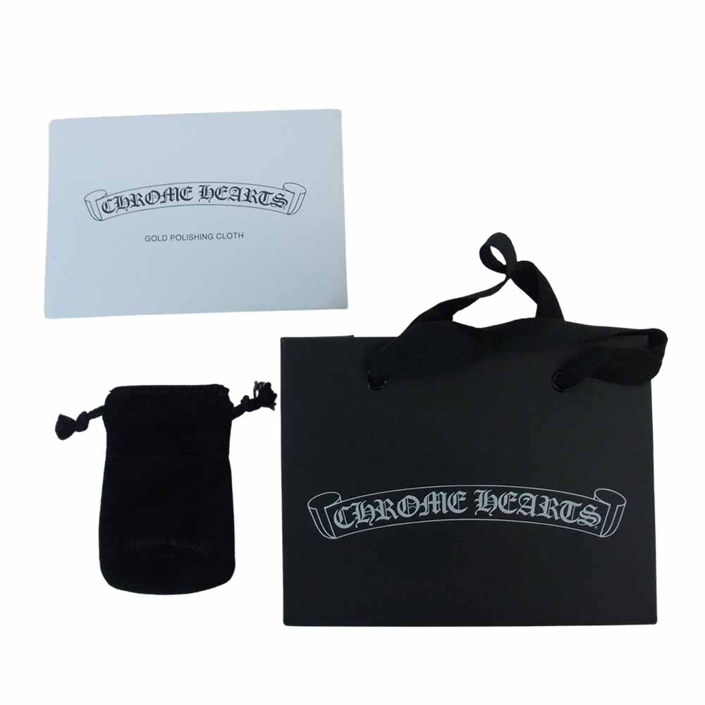 CHROME HEARTS クロムハーツ（原本有） 22K CHARM FILIGREE TINY フィリグリークロス タイニー チャーム ゴールド系【極上美品】【中古】