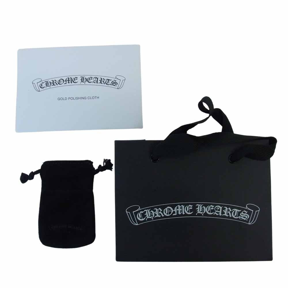 CHROME HEARTS クロムハーツ（原本有） 22K CHARM FILIGREE TINY フィリグリークロス タイニー チャーム ゴールド系【極上美品】【中古】