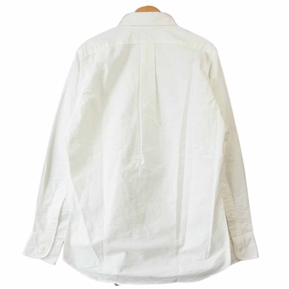INDIVIDUALIZED SHIRTS インディビジュアライズドシャツ STANDARD FIT オックスフォード BD ボタンダウン シャツ ホワイト系 15／32【中古】