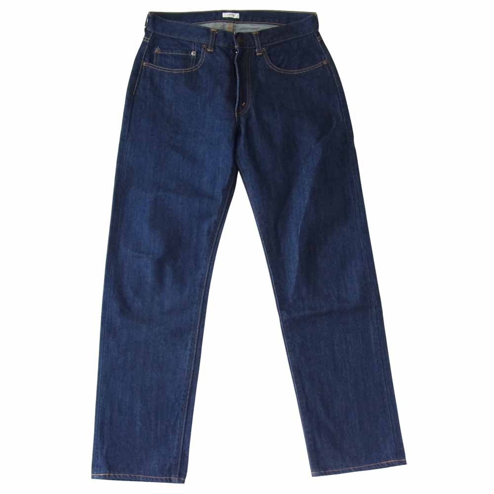 シオタ PTM-6W 13.5oz INDIGO SUVIN COTTON TAPERED DENIM インディゴ テーパード ワンウォッシュ デニム インディゴブルー系 32【美品】【中古】