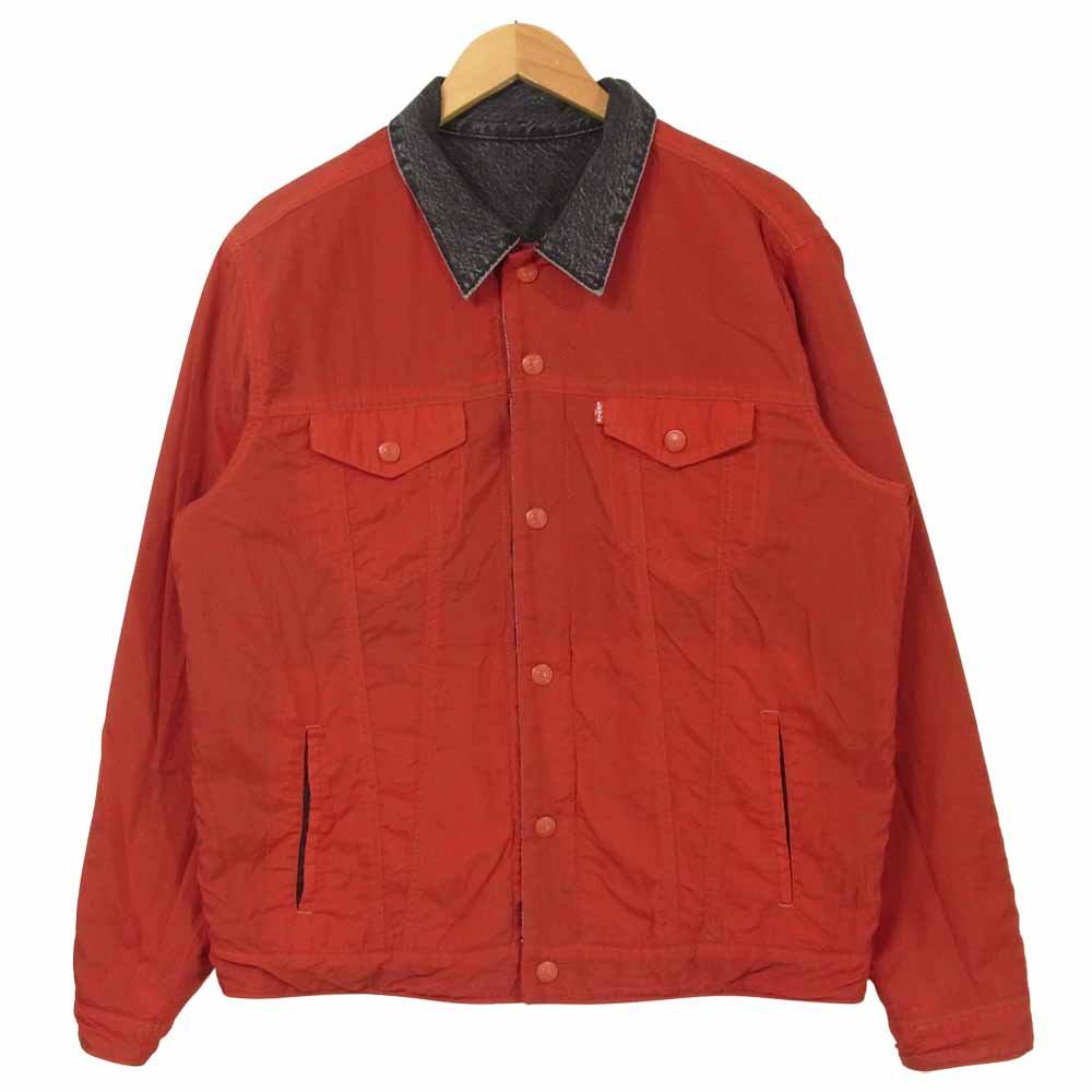 Levi's リーバイス 72334 Jordan REVERSIBLE TRUCKER JACKET リバーシブル トラッカー ジャケット グレー系 レッド系 L【中古】