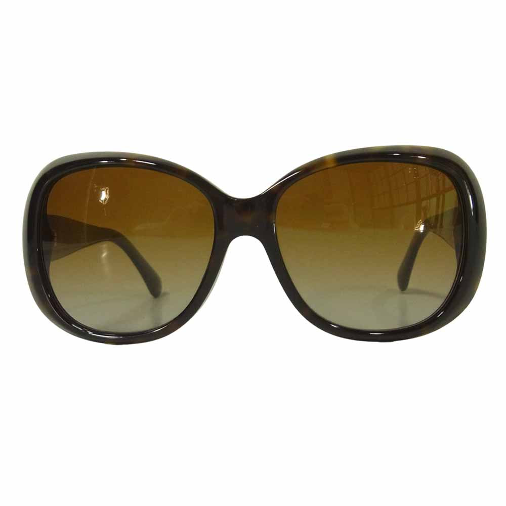 CHANEL シャネル 5248-A ココマーク カメリア サングラス イタリア製 ブラウン系 59□16-135【中古】