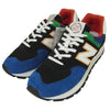 NEW BALANCE ニューバランス ML574DRC スニーカー インドネシア製 ブラック系 ブルー系 26.5cm【新古品】【未使用】【中古】
