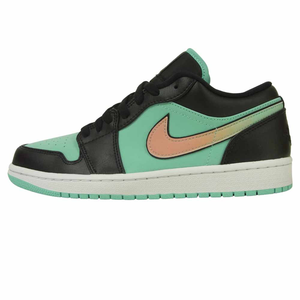 NIKE AIR JORDAN ナイキ ジョーダン CK3022-301 1 Low SE TROPICAL TWIST トロピカル ツイスト スニーカー ブラック系 ミントグリーン系 26.5cm【新古品】【未使用】【中古】