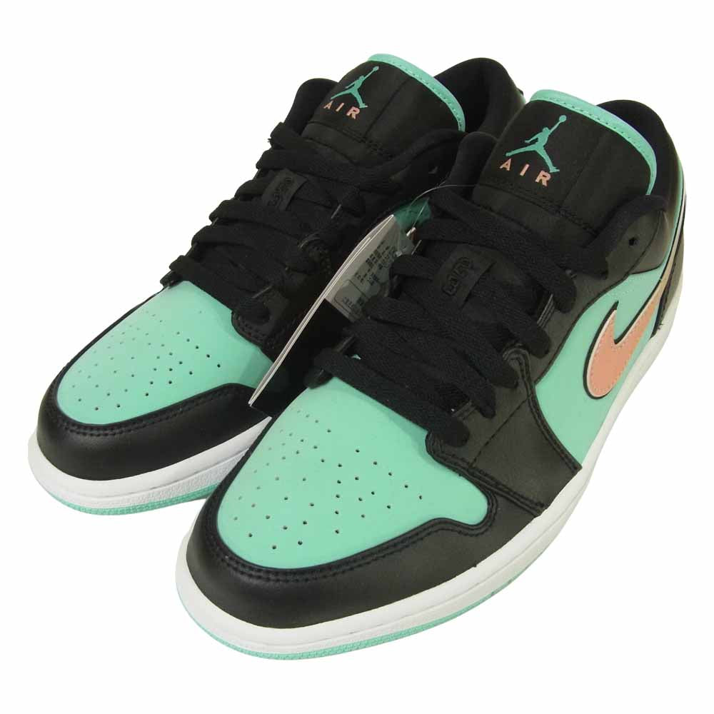 NIKE AIR JORDAN ナイキ ジョーダン CK3022-301 1 Low SE TROPICAL TWIST トロピカル ツイスト スニーカー ブラック系 ミントグリーン系 26.5cm【新古品】【未使用】【中古】