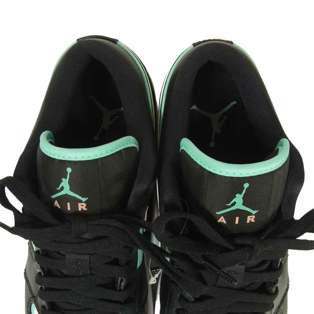 NIKE AIR JORDAN ナイキ ジョーダン CK3022-301 1 Low SE TROPICAL TWIST トロピカル ツイスト スニーカー ブラック系 ミントグリーン系 26.5cm【新古品】【未使用】【中古】