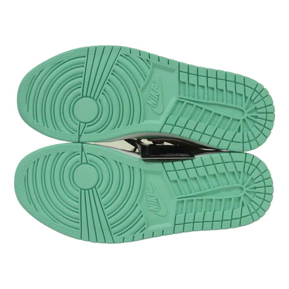NIKE AIR JORDAN ナイキ ジョーダン CK3022-301 1 Low SE TROPICAL TWIST トロピカル ツイスト スニーカー ブラック系 ミントグリーン系 26.5cm【新古品】【未使用】【中古】