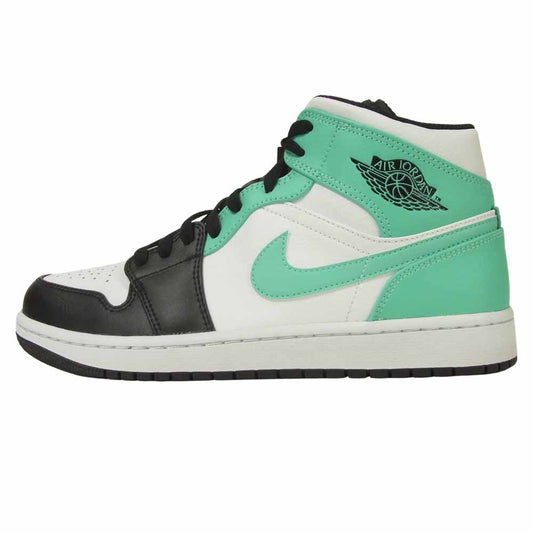 NIKE AIR JORDAN ナイキ ジョーダン 554724-132 1 MID TROPICAL TWIST ミッド トロピカルツイスト スニーカー ホワイト系 ブラック系 ミントグリーン系【新古品】【未使用】【中古】