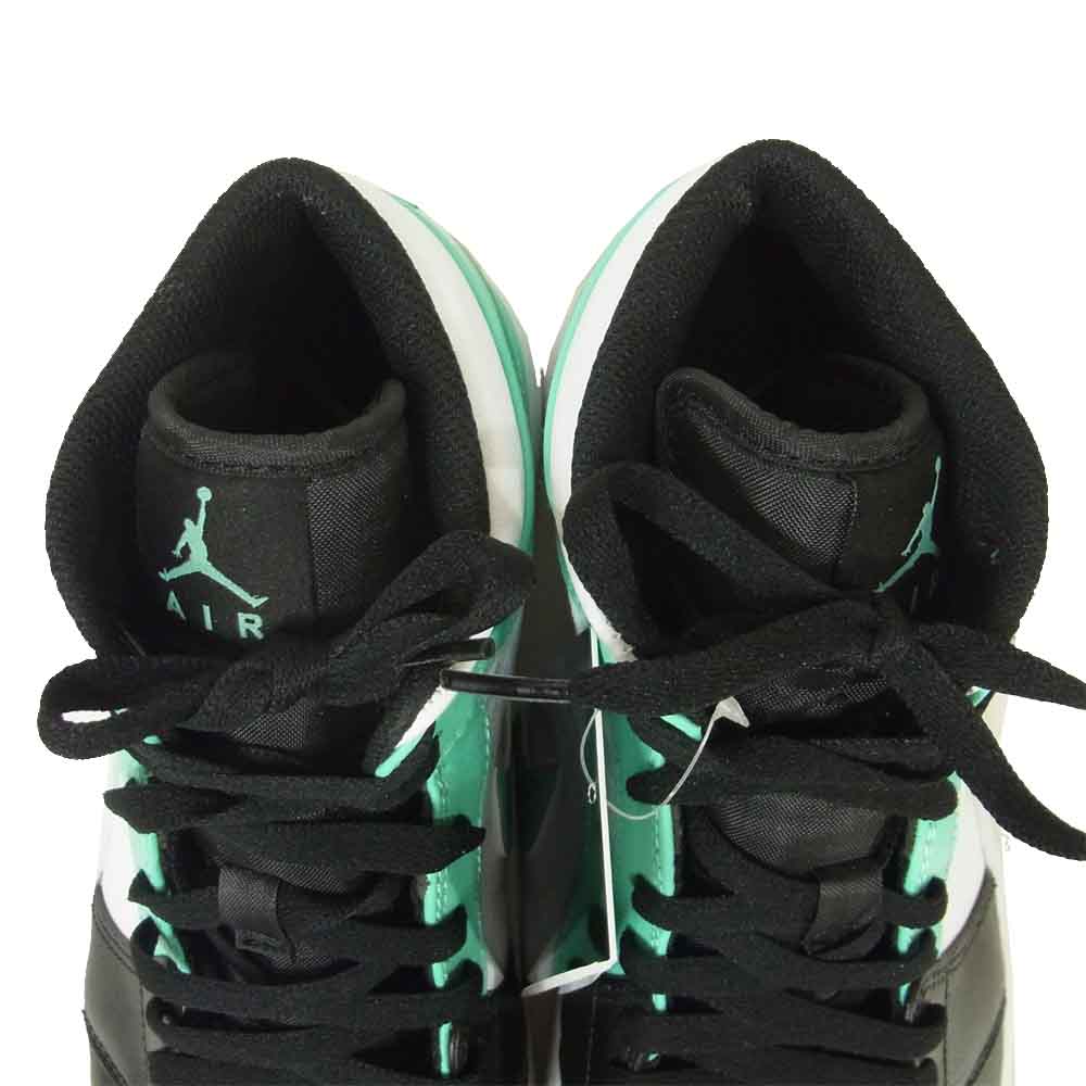 NIKE AIR JORDAN ナイキ ジョーダン 554724-132 1 MID TROPICAL TWIST ミッド トロピカルツイスト スニーカー ホワイト系 ブラック系 ミントグリーン系【新古品】【未使用】【中古】