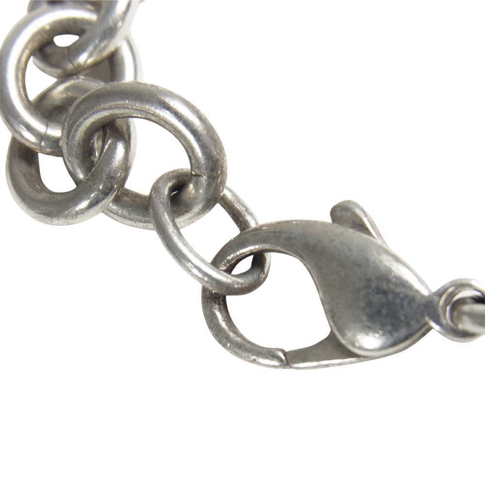 TIFFANY&Co. ティファニー ハート ロゴ チェーン ブレスレット シルバー系【中古】