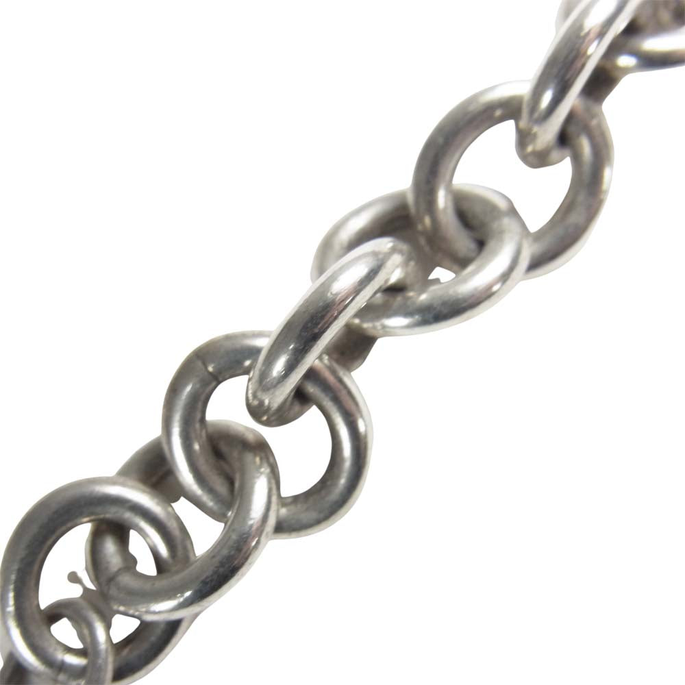 TIFFANY&Co. ティファニー ハート ロゴ チェーン ブレスレット シルバー系【中古】
