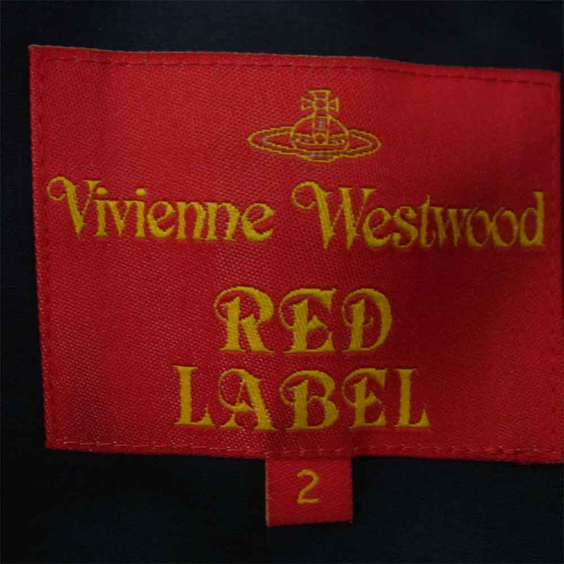 Vivienne Westwood ヴィヴィアンウエストウッド 国内正規品 RED LABEL レッドレーベル トレンチ ネイビー系 2【中古】