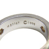 CARTIER カルティエ 証明書付属 K18WG LOVE Ring ラブ リング ダイヤ シルバー系 8.5号程度【中古】