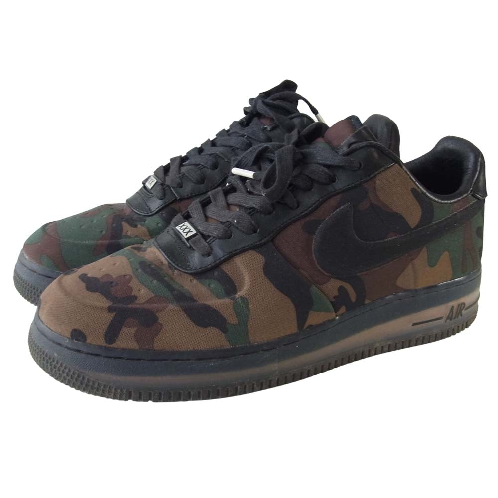 NIKE ナイキ 530989-090 AIR FORCE 1 Low MAX AIR VT QS CAMO エア フォース ワン ロー マックス エアー バキュームテック クイックストライク カモ マルチカラー系 28.5【中古】