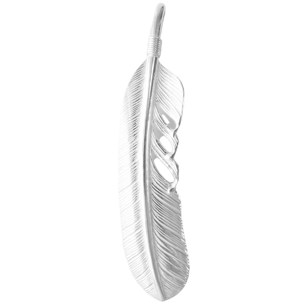 WINGROCK ウィングロック シルバー フェザー ペンダント トップ  シルバー系【美品】【中古】