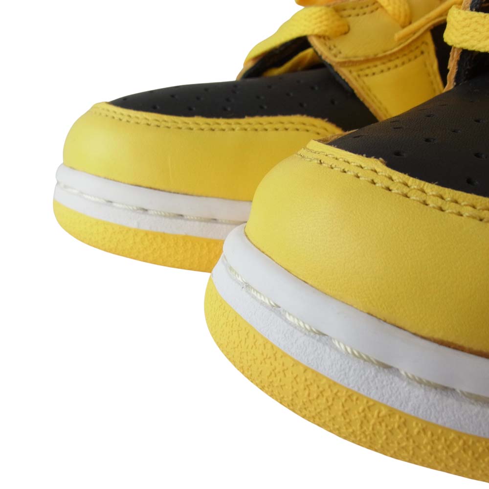 NIKE ナイキ 630335-072 99年復刻 DUNK HI LE ダンク ハイ 黄黒 NYC BLACK BRIGHT GOLDENROD BLACK イエロー系×ブラック系 28【極上美品】【中古】