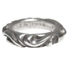 CHROME HEARTS クロムハーツ（原本無） SCRL BAND スクロールバンド リング シルバー系 8号程度【中古】