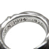 CHROME HEARTS クロムハーツ（原本無） SCRL BAND スクロールバンド リング シルバー系 8号程度【中古】