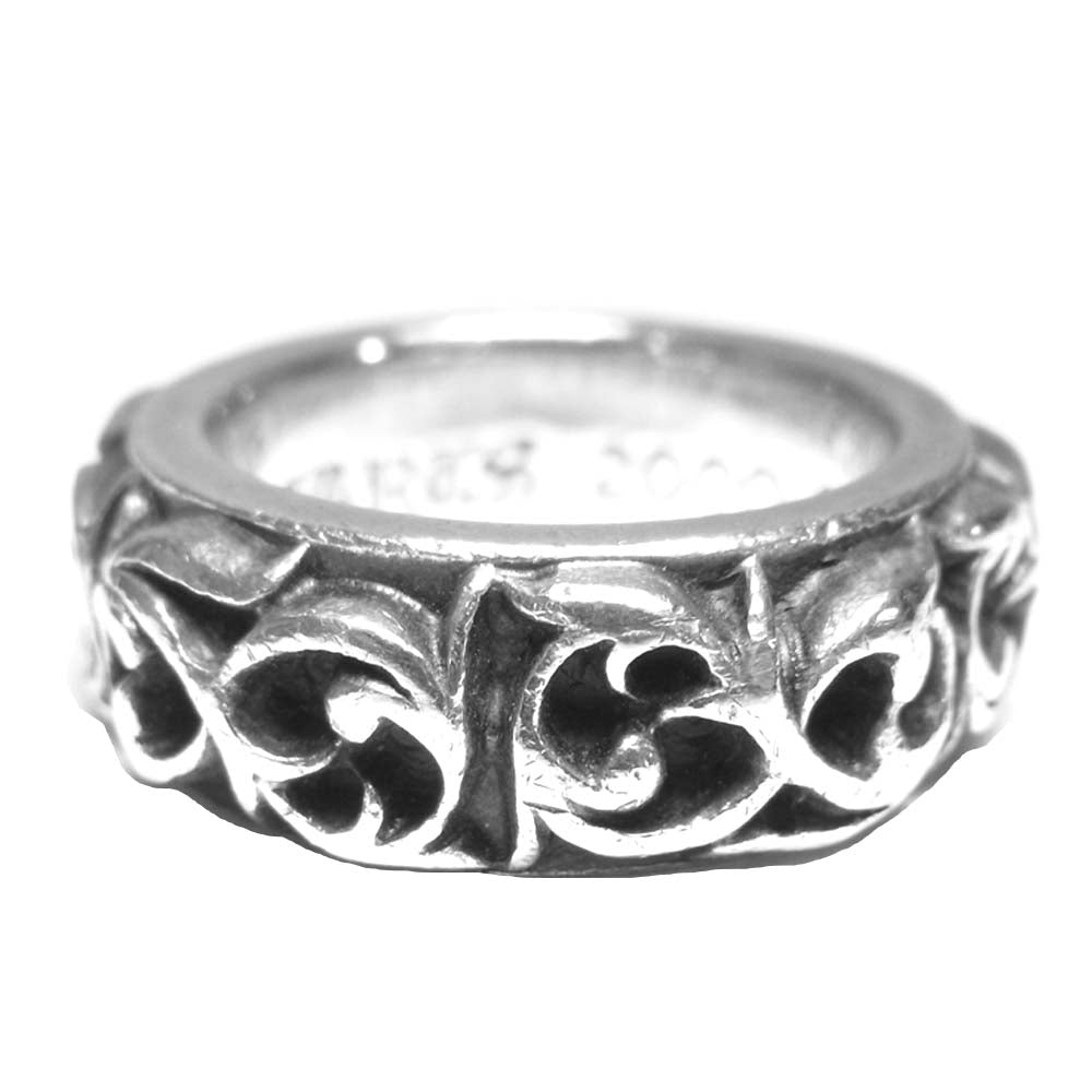 CHROME HEARTS クロムハーツ（原本無） ETRNITY VINE BAND エタニティ ヴァインバンド リング シルバー系 9号程度【中古】