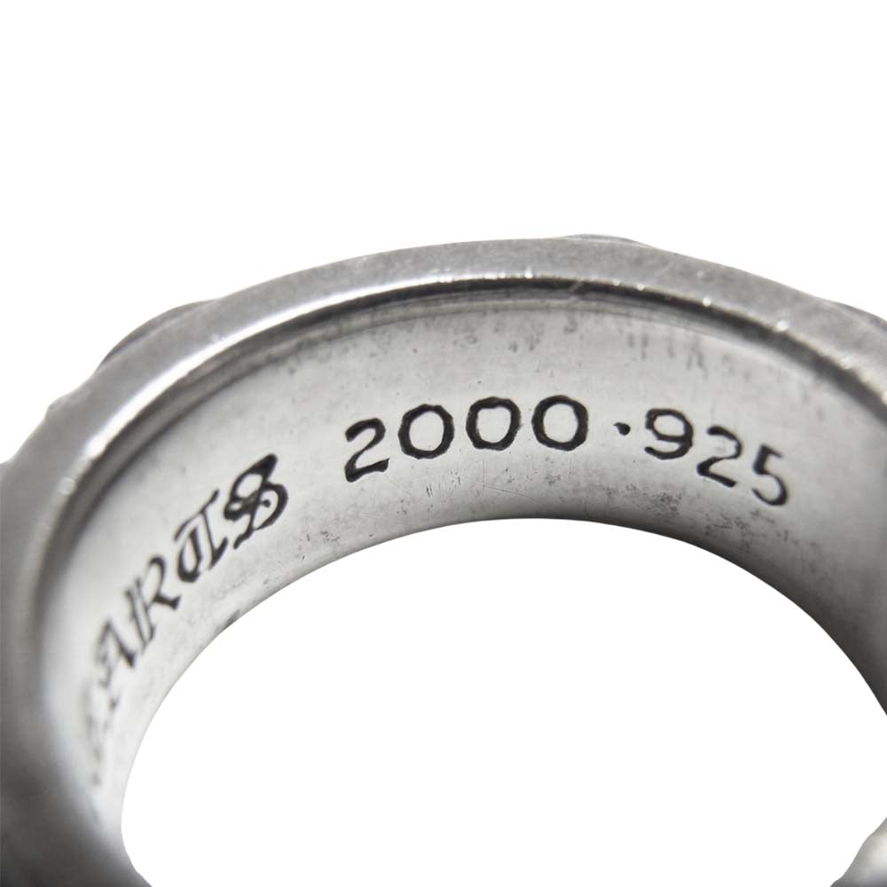 CHROME HEARTS クロムハーツ（原本無） ETRNITY VINE BAND エタニティ ヴァインバンド リング シルバー系 9号程度【中古】